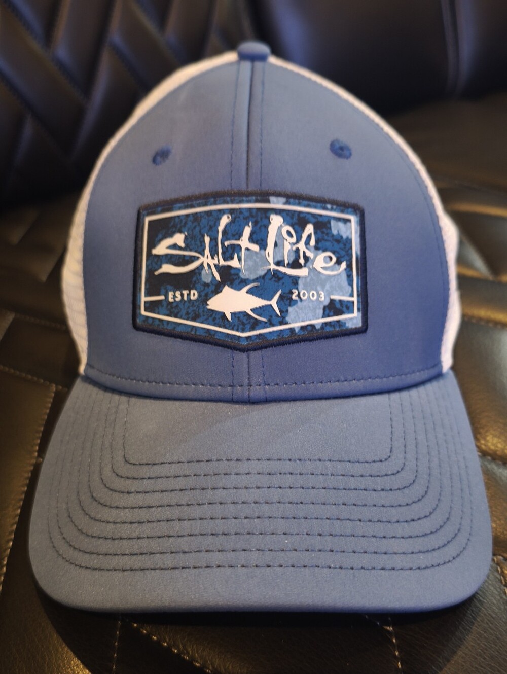 Salt Life Blue Patch Hat